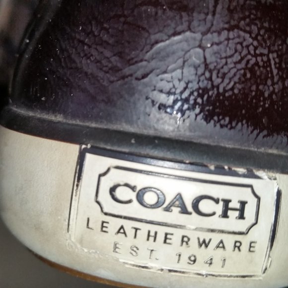 Coach Barrett Poppy Pop C khaki brown wi/multi silver sneakers - Picture 5 of 9